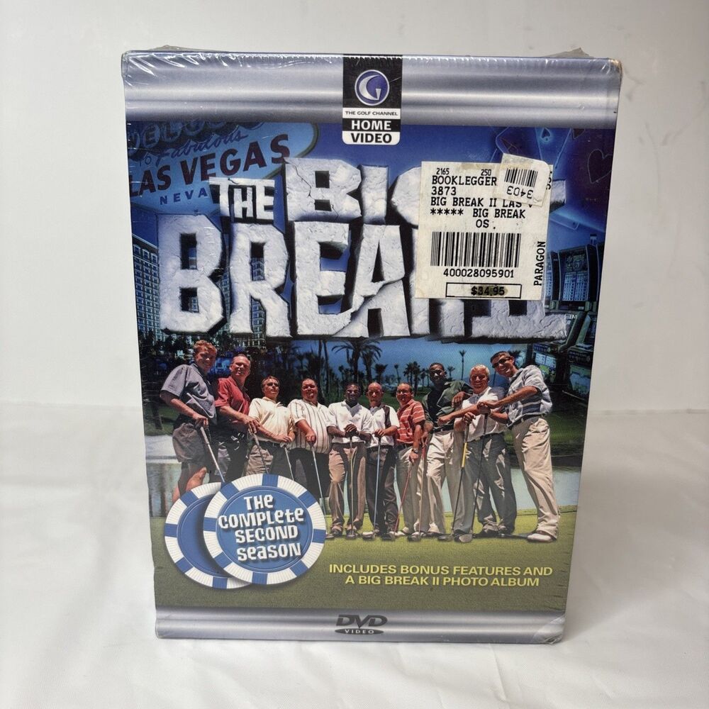 The Big Break 2 - The Complete Second Season New Sealed DVD Set - GOLF Channel